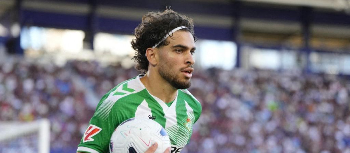Ez Abde, jugador del Betis, en una imagen de archivo