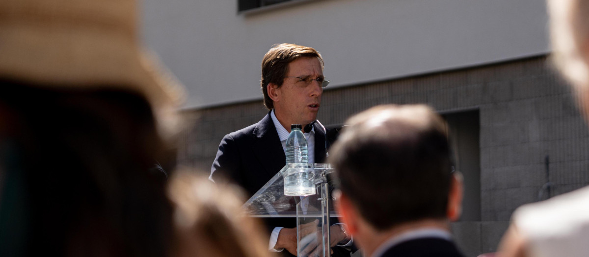 El alcalde de Madrid, José Luis Martínez-Almeida