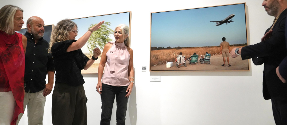 Patricia del Pozo en la exposición 'Misión Andalucía'