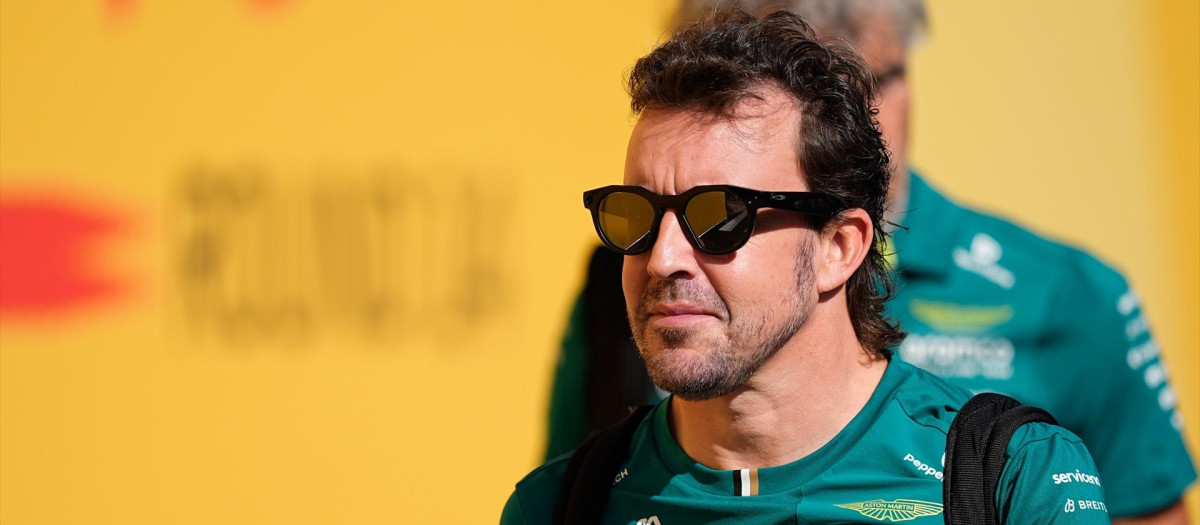 Fernando Alonso, en el Gran Premio de España disputado el pasado fin de semana