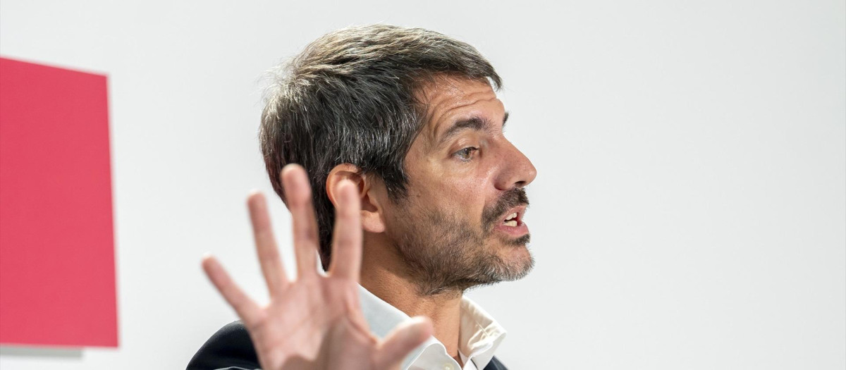 El ministro de Cultura y portavoz de Sumar, Ernest Urtasun.