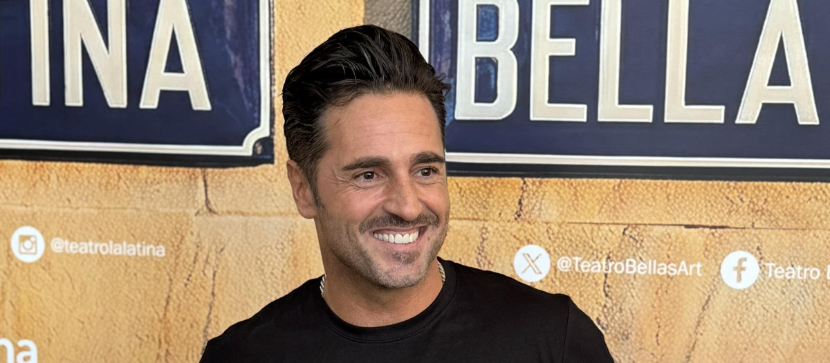 El cantante David Bustamante posa durante la presentación de la temporada de Pentación Teatros 26/27, en el Teatro La Latina, a 14 de septiembre de 2026, en Madrid (España).

Europa Press Reportajes / Europa Press
FAMOSOS;PENTACIÓN;TEATROS
14/9/2026