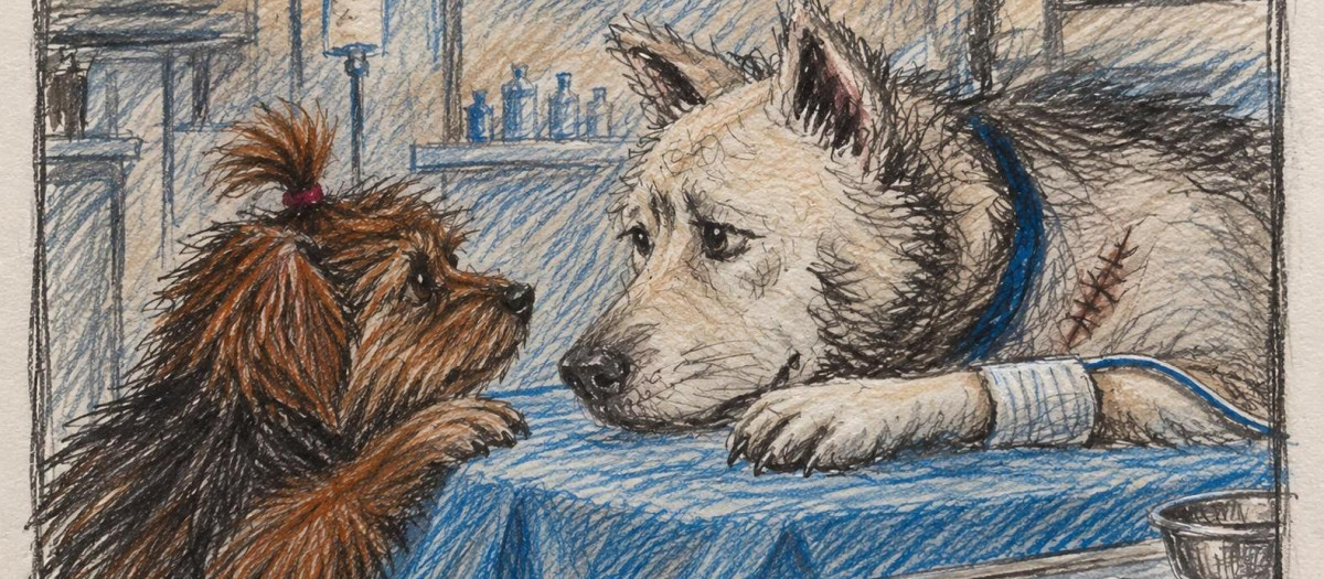 Ilustración 'De lo divino y lo canino'