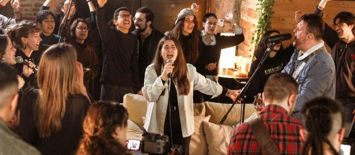 'Presencia', en una de sus últimas actuaciones