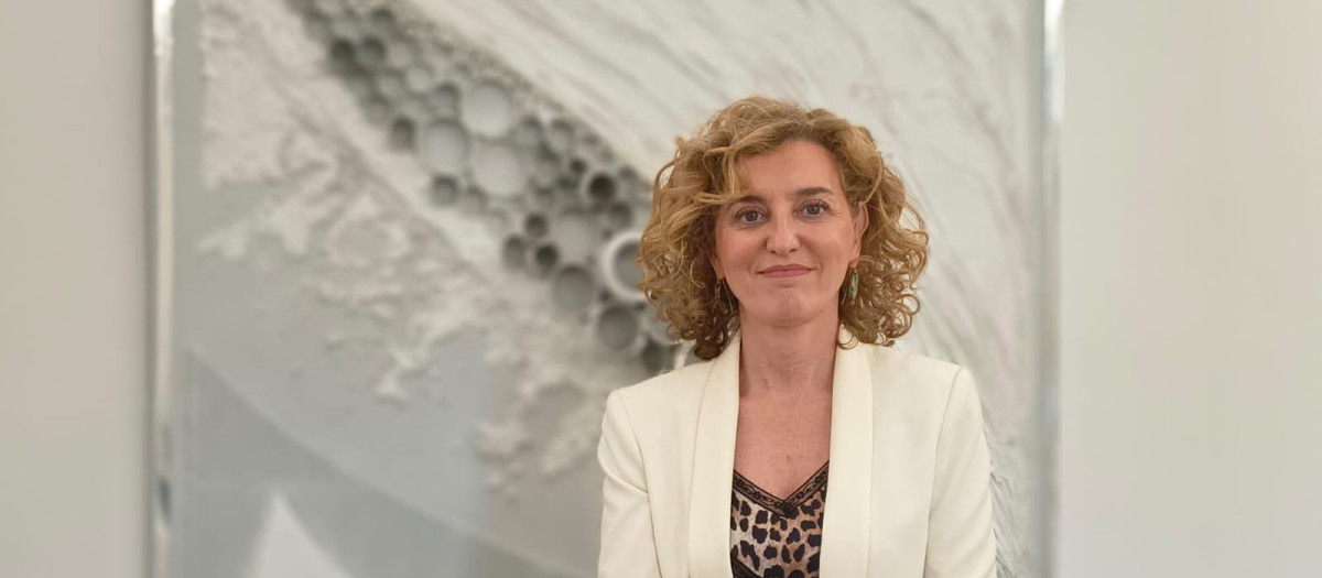 La consejera de la Junta de Castilla y León, la 'popular' María Pardo, posa para El Debate
