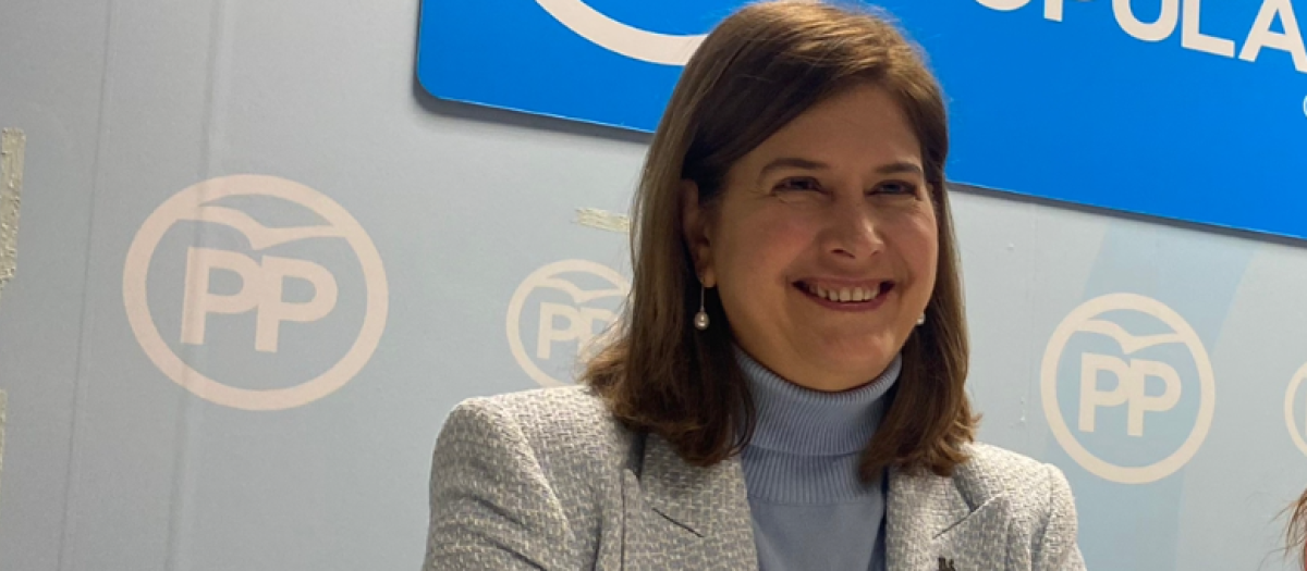 La concejal del PP de León Margarita Torres