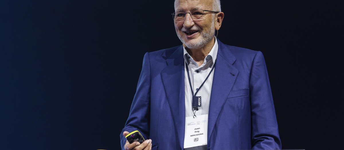 Imagen del presidente de Mercadona, Juan Roig