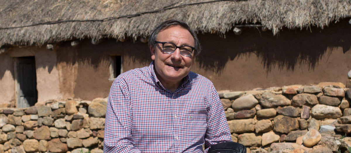 Alfredo Jimeno, director de las excavaciones arqueológicas de Numancia
