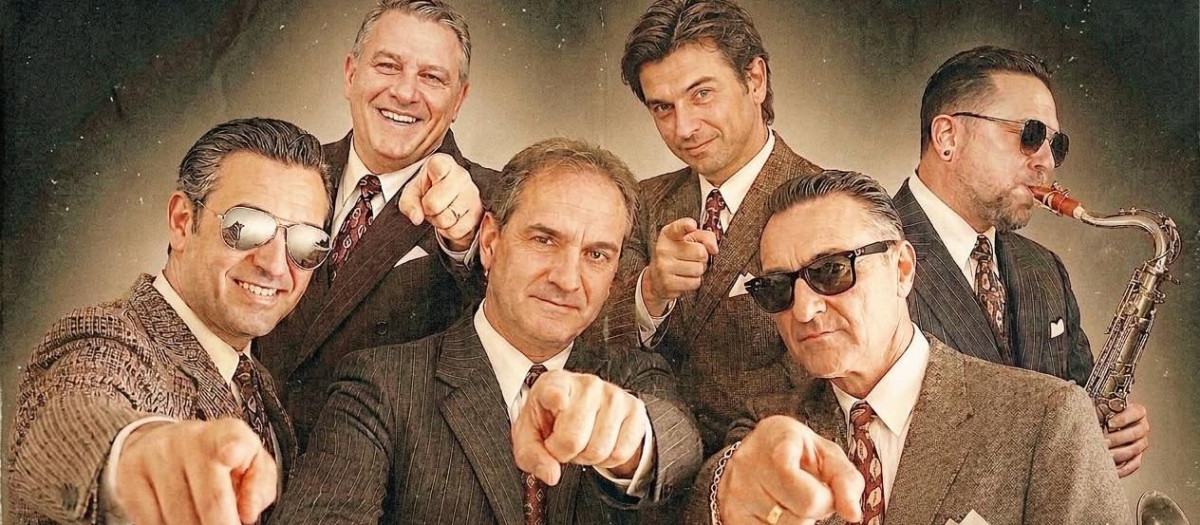 El grupo The Hot Jivers