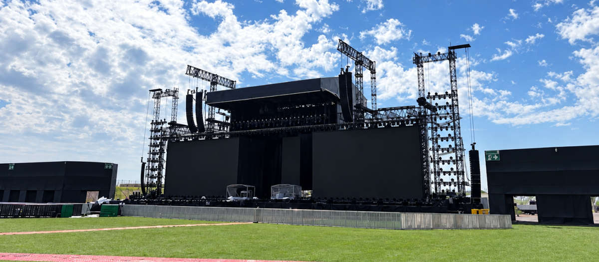 Escenario del estadio Shakira