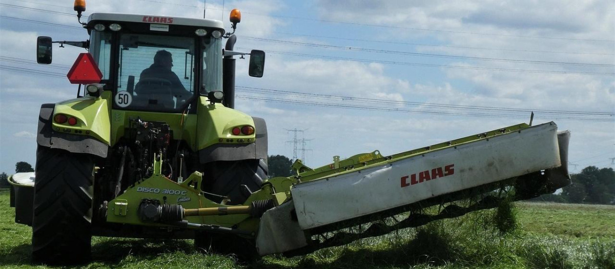 Trabajos con maquinaria agrícola