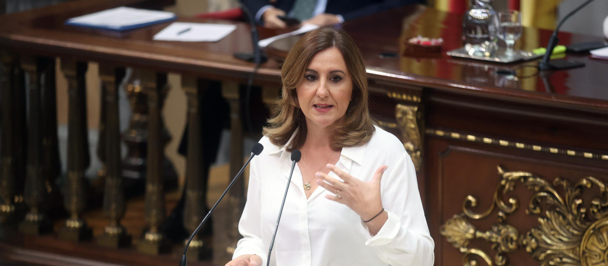 Imagen de la alcaldesa de Valencia, María José Catalá, tomada este jueves