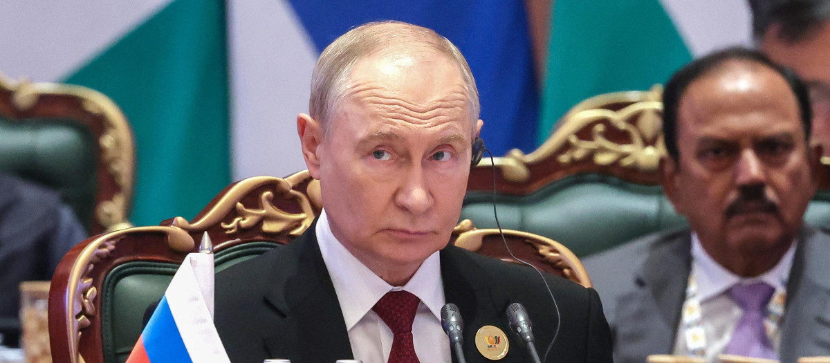 El presidente de Rusia, Vladimir Putin, asiste a la XVIII Cumbre de los BRICS