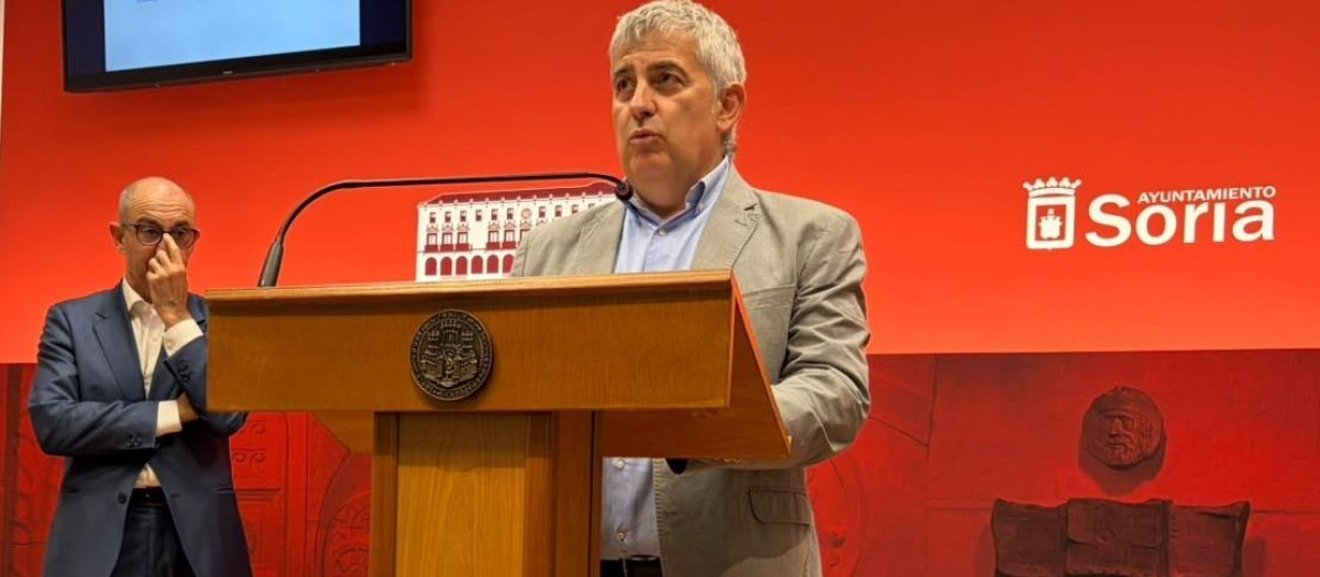 El alcalde de Soria, Javier Antón