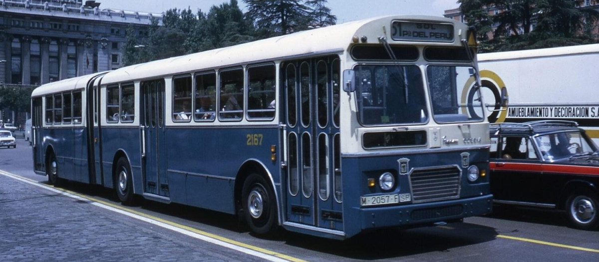 Modelo Pegaso 6035 de 1966 participante en la SEM de este año
