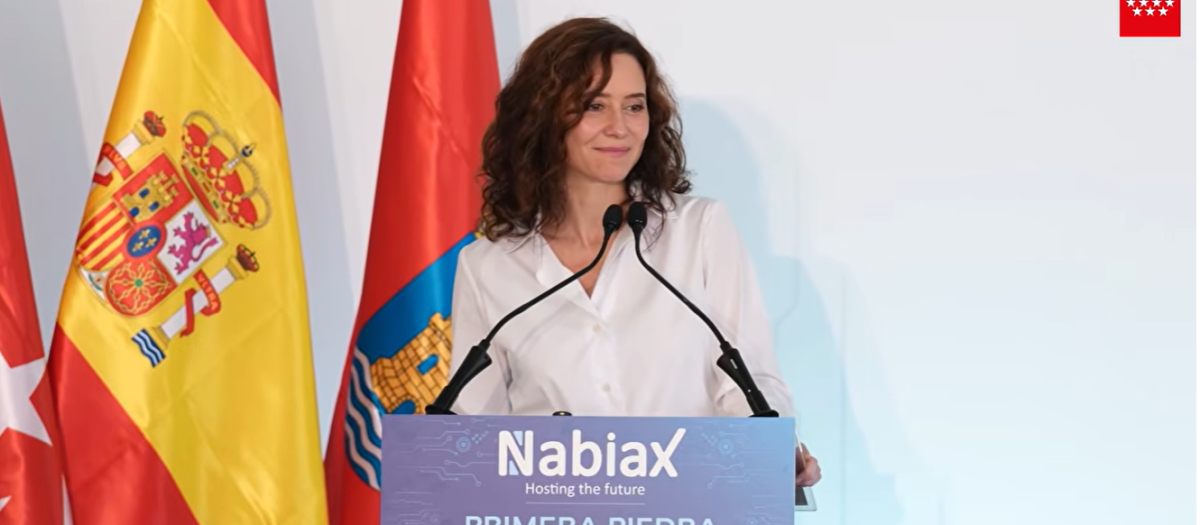 La presidenta de la Comunidad de Madrid, Isabel Díaz Ayuso