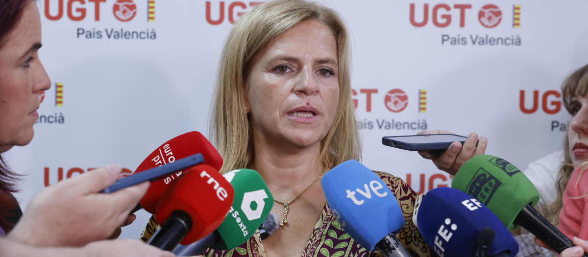 Imagen de Pilar Bernabé tomada este viernes