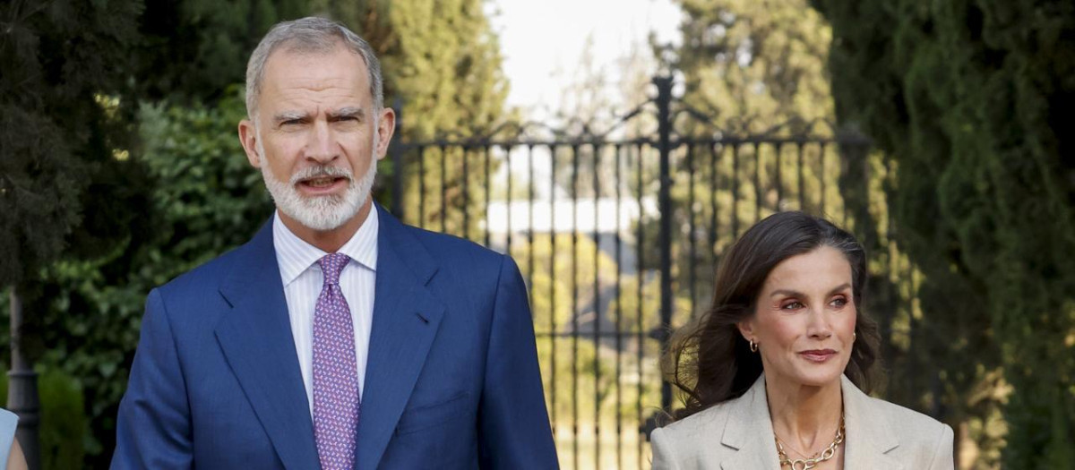 Los Reyes, el pasado julio en una visita a Zaragoza