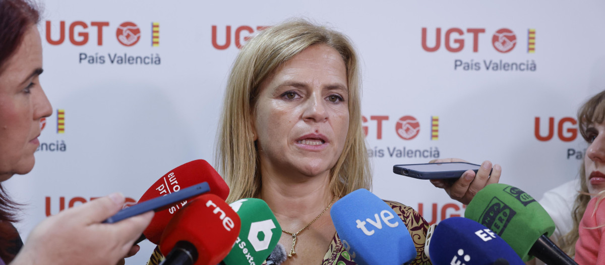 Imagen de la delegada del Gobierno en la Comunidad Valenciana