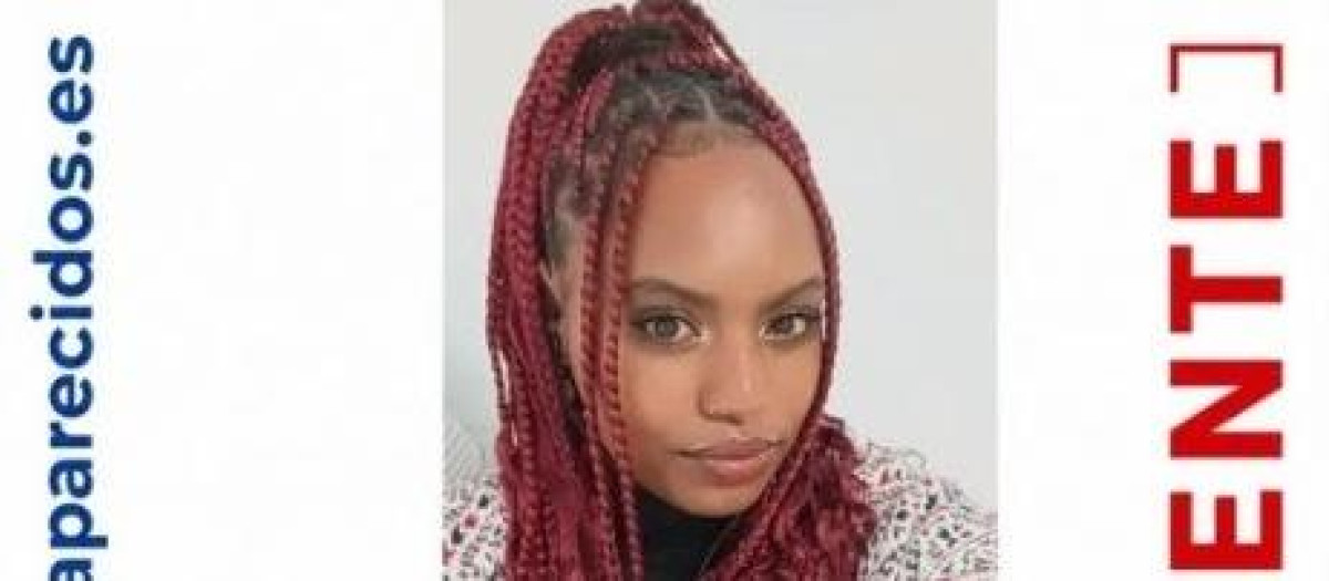 Buscan a Meheret G.D., desaparecida en Vigo el 9 de septiembre de 2026.

REMITIDA / HANDOUT por SOS DESAPARECIDOS
Fotografía remitida a medios de comunicación exclusivamente para ilustrar la noticia a la que hace referencia la imagen, y citando la procedencia de la imagen en la firma
18/9/2026