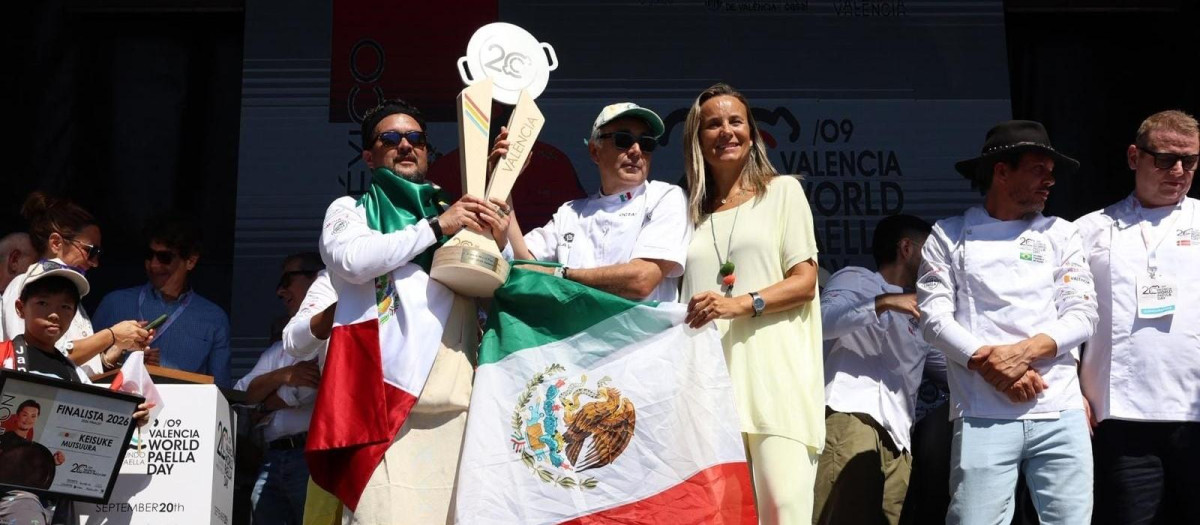 México gana el World Paella Day