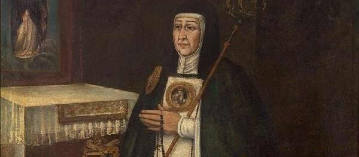 Retrato de doña Inés Muñoz de Ribera como abadesa del Monasterio de la Concepción de la Ciudad de los Reyes