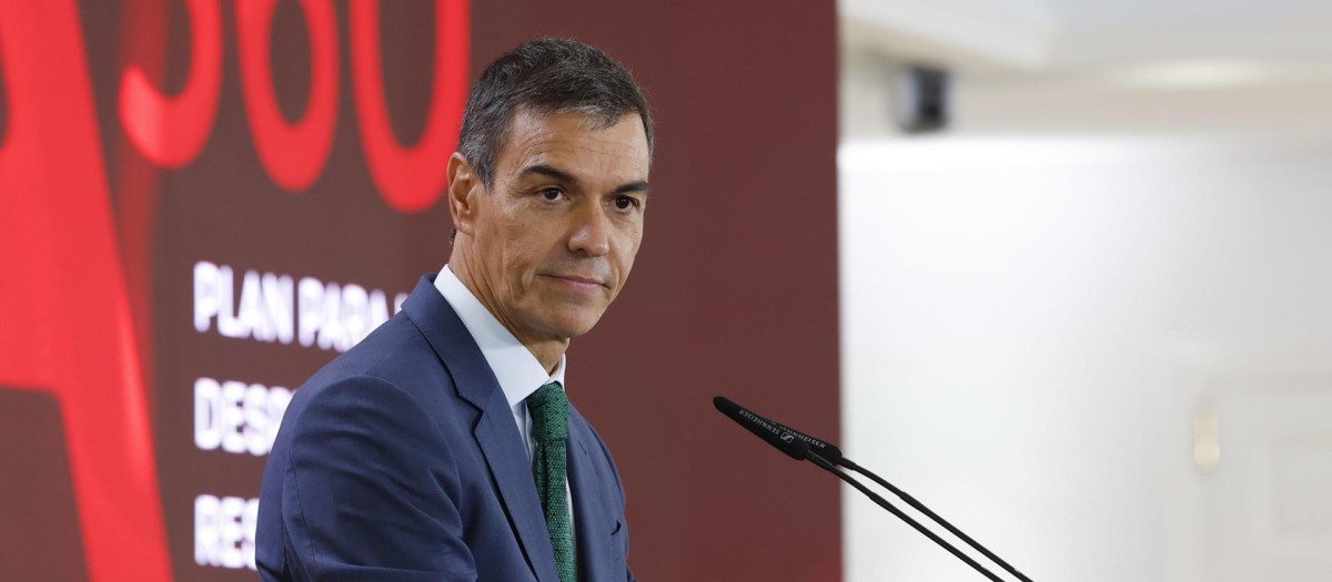 El presidente del Gobierno, Pedro Sánchez.