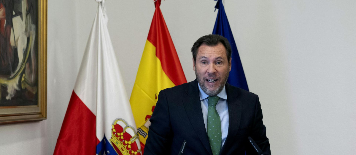 El ministro de Transportes y Movilidad Sostenible, Óscar Puente.