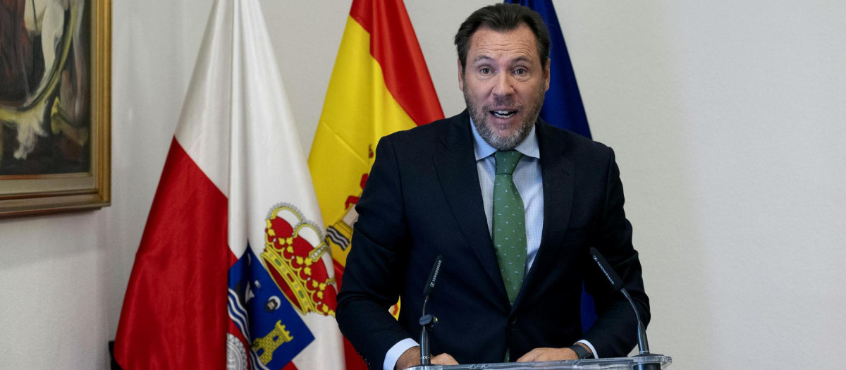 El ministro de Transportes y Movilidad Sostenible, Óscar Puente.