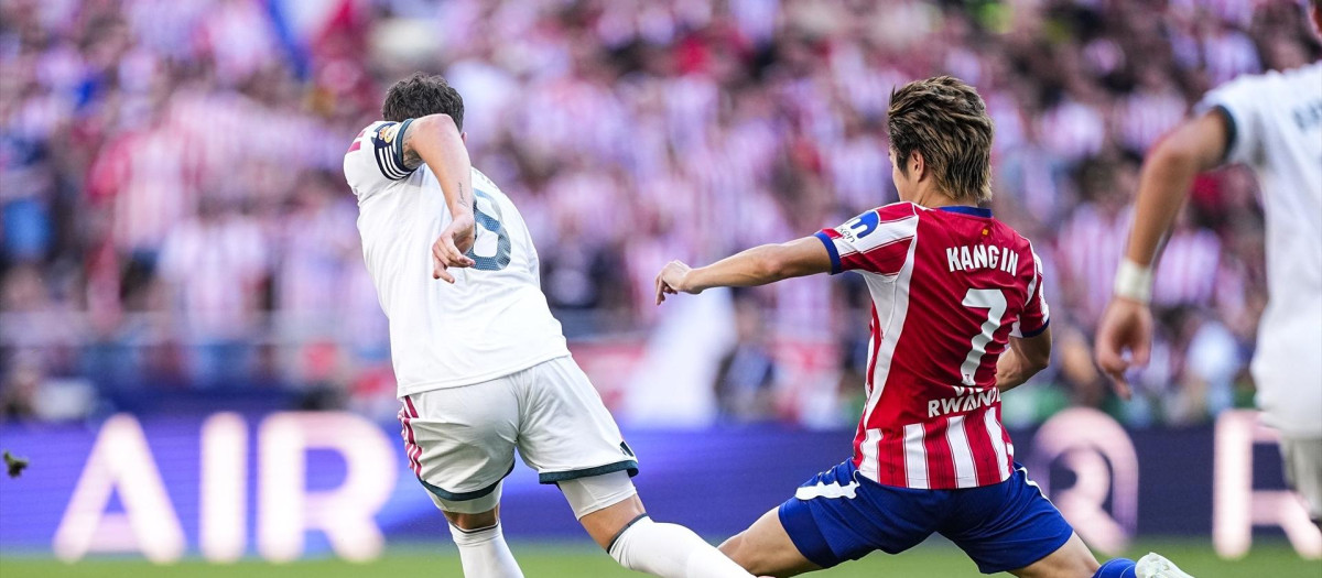 Kang-in Lee le hace una falta a Fede Valverde en el derbi madrileño