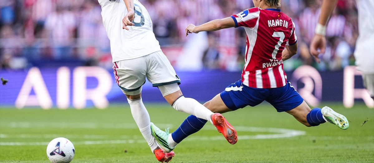 Kang-in Lee le hace una falta a Fede Valverde en el derbi madrileño
