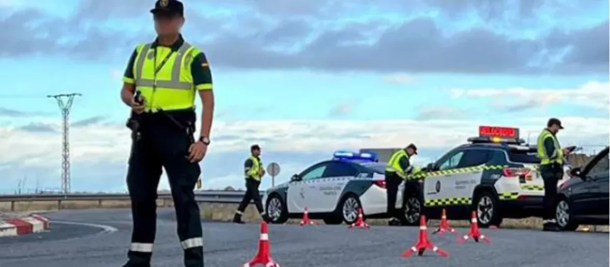 Control de la Guardia Civil de Tráfico