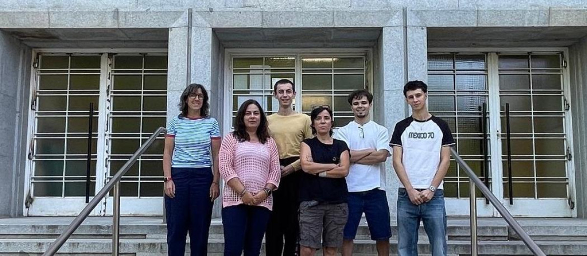 El grupo de investigación de la Facultad de CC. Químicas