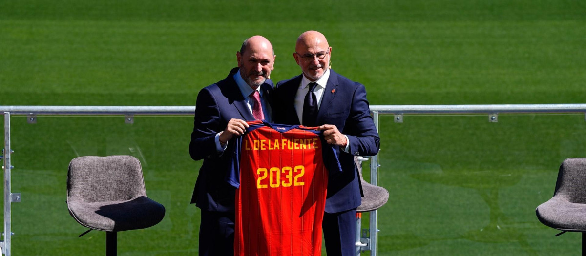Luis de la Fuente seguirá siendo seleccionador nacional hasta el año 2032