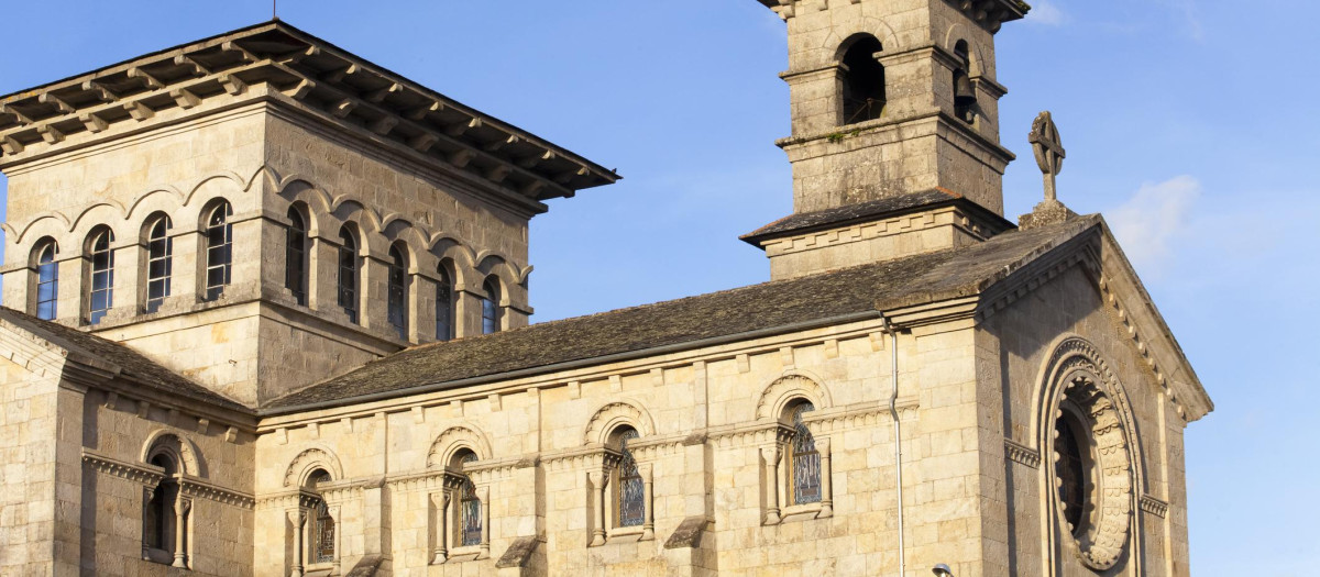 Santa María de Lagostelle, en Guitiriz (Lugo)