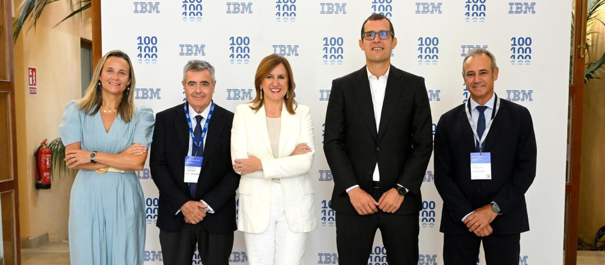 María José Catalá durante la celebración del centenario de IBM en España