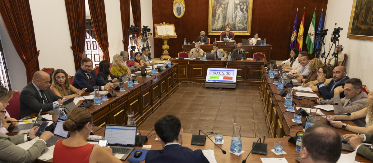 Plano ordinario de septiembre en la Diputación de Córdoba