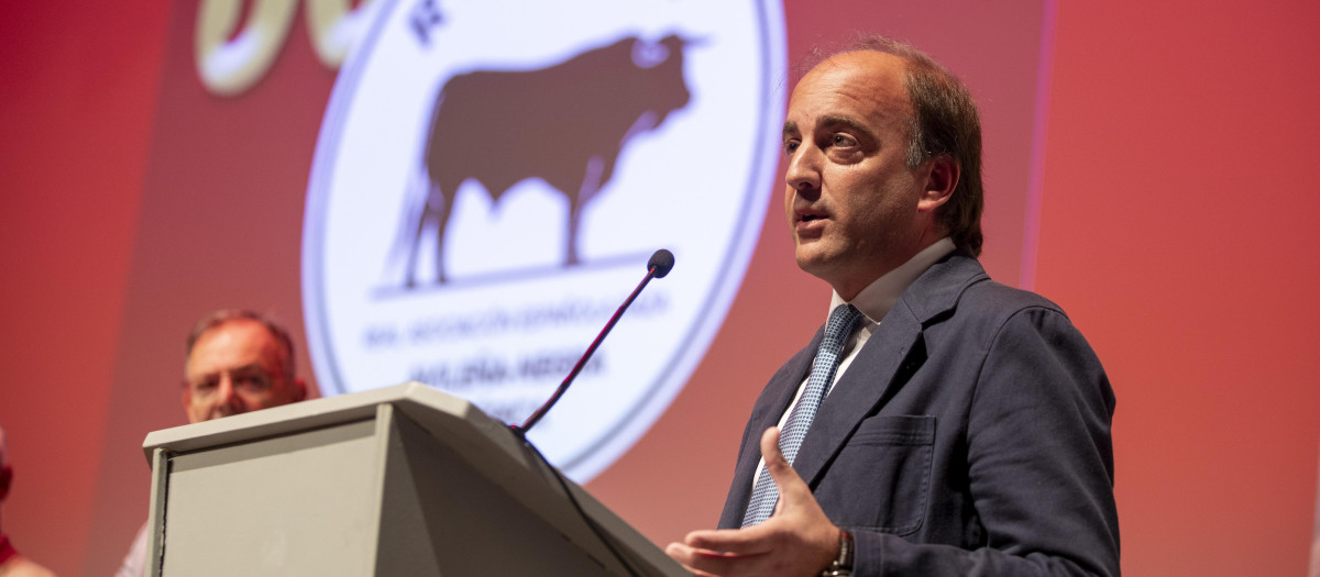 El consejero de Agricultura, Ganadería, Medio Rural y Política Ambiental de la Junta de Castilla y León, Joaquín Antonio Pino