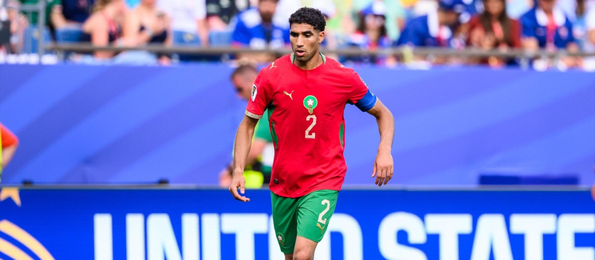 Achraf Hakimi, durante el Mundial 2026