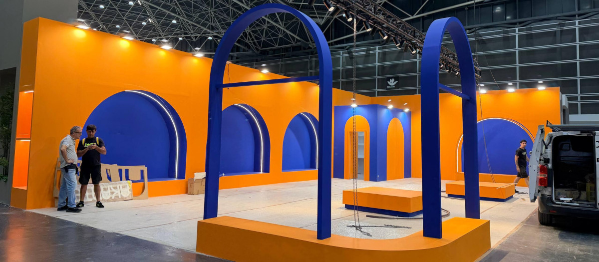 Imagen previa de uno de los estands de Valencia Inspira Diseño 2026