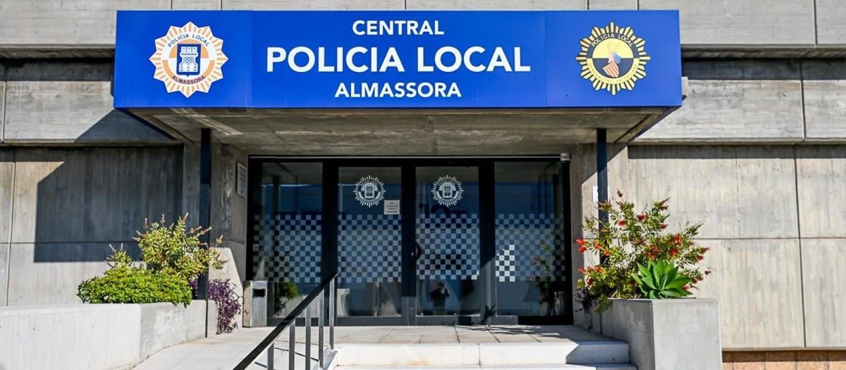 Imagen de archivo de la Central de Policía Local de Almazora, Castellón