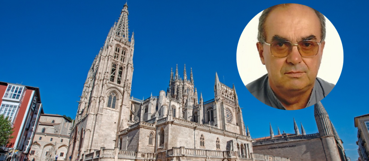 El canónigo emérito de la Catedral de Burgos Víctor Ochotorena