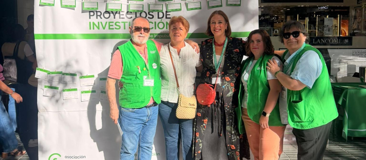 Cuestación de la Asociación Española contra el Cáncer en Córdoba