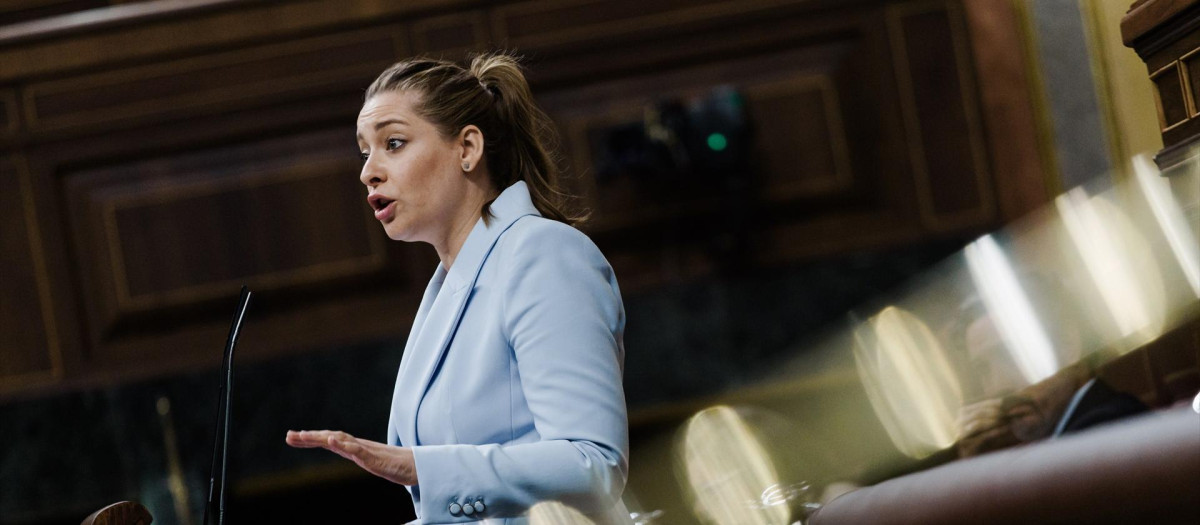 La portavoz del PP en el Congreso, Esther Muñoz.