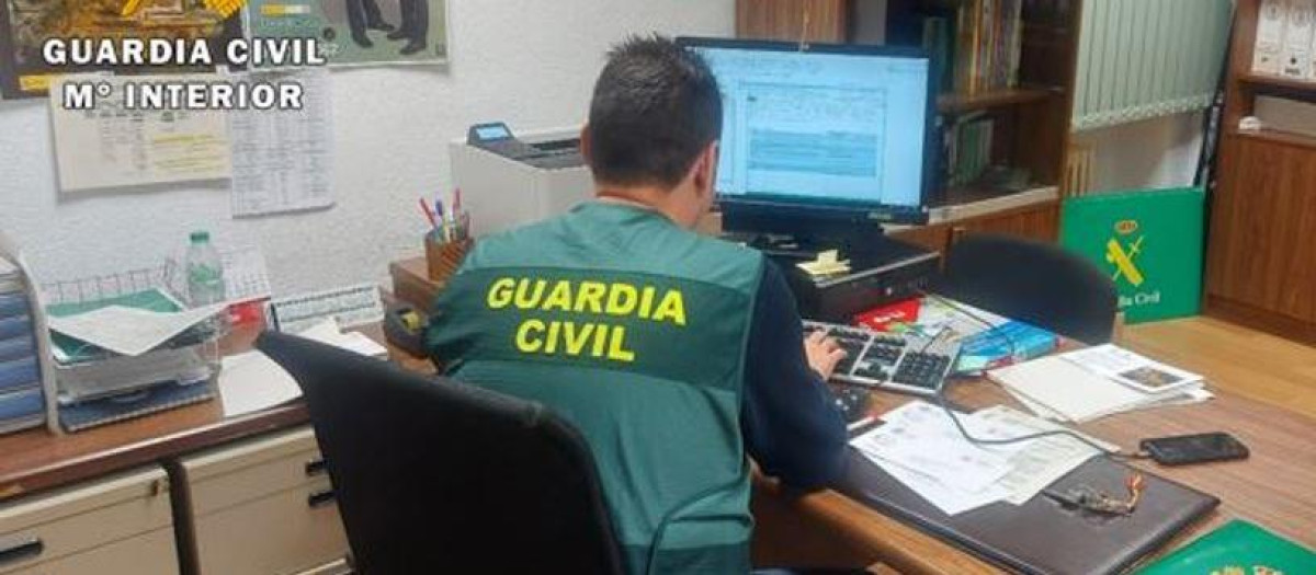 Un agente de la Guardia Civil, imagen de archivo