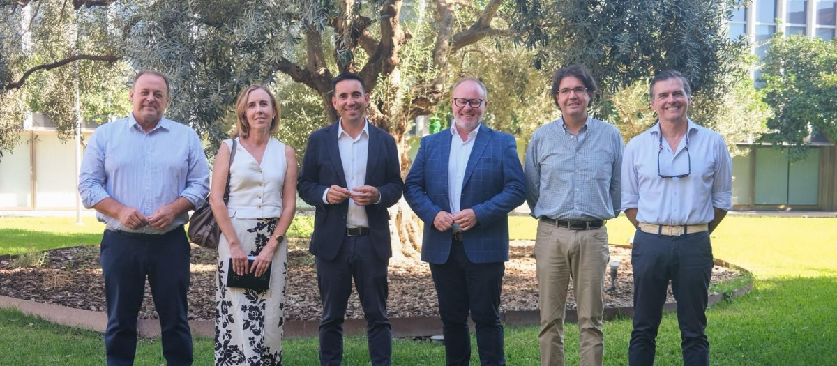 Imagen del encuentro entre los consorcios de bomberos de Sevilla y Valencia