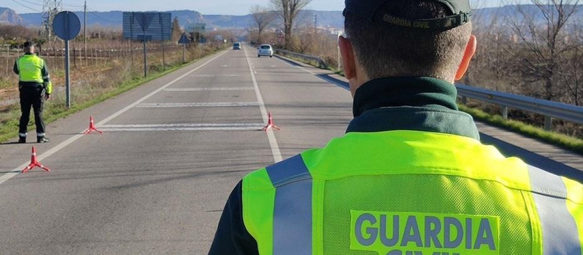 Agentes de la Guardia Civil de Tráfico, en una imagen de archivo