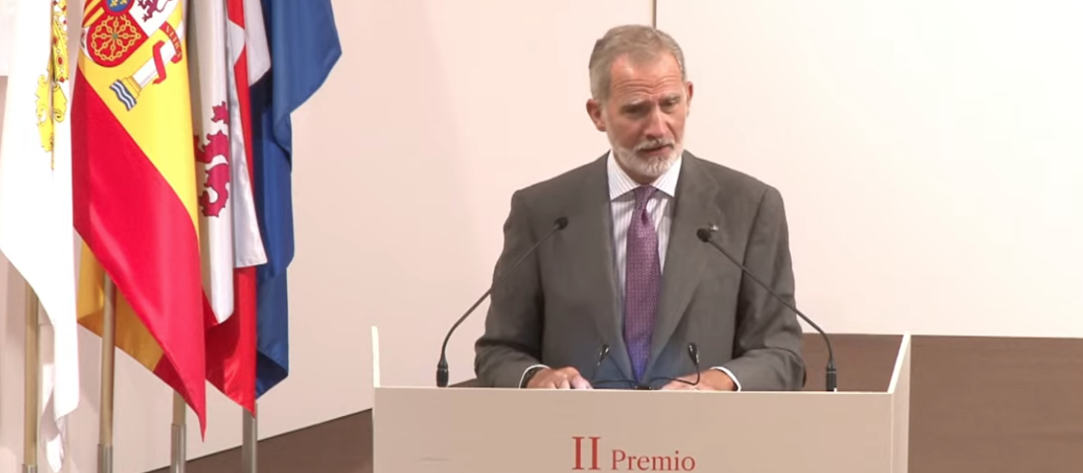 El Rey interviene en la entrega del II Premio Fundación Duques de Soria del Hispanismo Internacional
