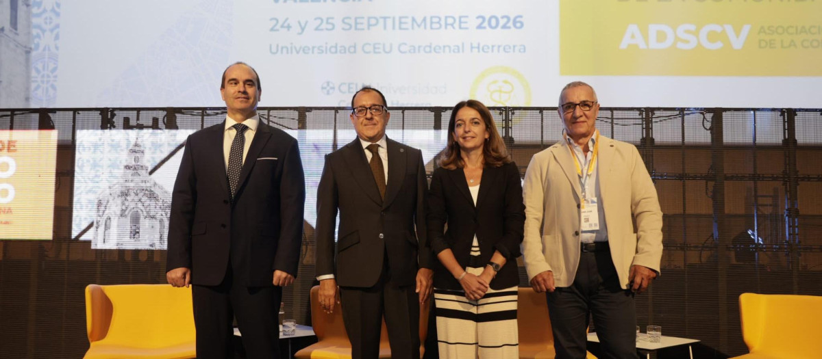 Imagen tomada este viernes de la clausura del IX Congreso de Derecho Sanitario de la Comunidad Valenciana