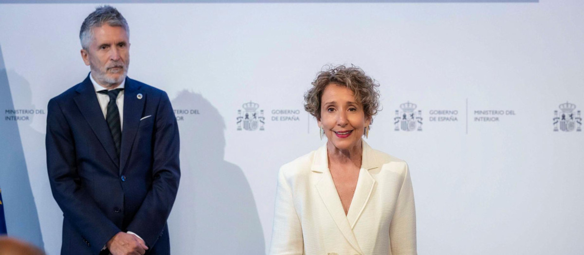 El ministro y la secretaria de Estado de Seguridad